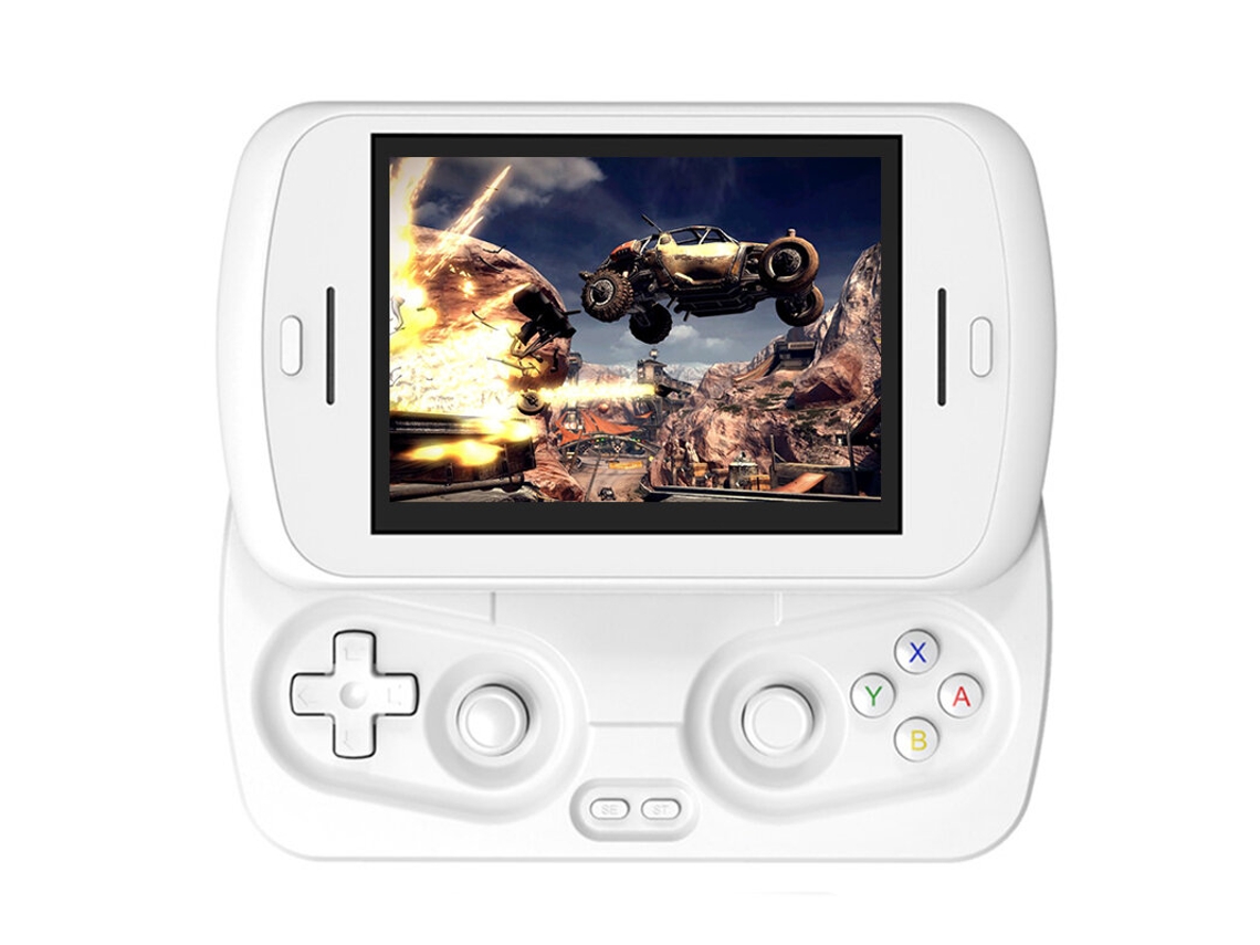 Consola de juegos portátil deslizante Black-American RG Slide con Android 13, pantalla de 4,7 pulgadas y 120 Hz y procesador Unisoc T820 de ocho núcleos.