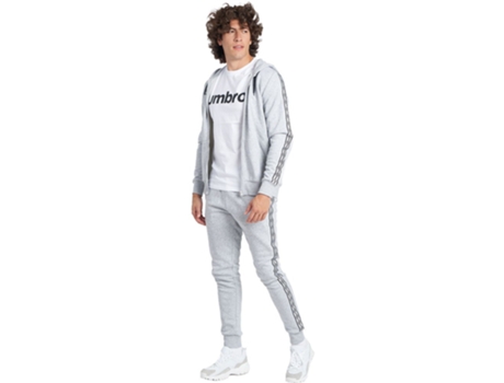 Calça UMBRO Corredores Taped Cinzento M Homem