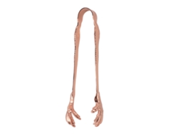 Pinzas Para Hielo Eagle Claw De Acero Inoxidable Pulido A Mano, Con Revestimiento De Cobre, Para Uso En Bares Y En El Hogar.