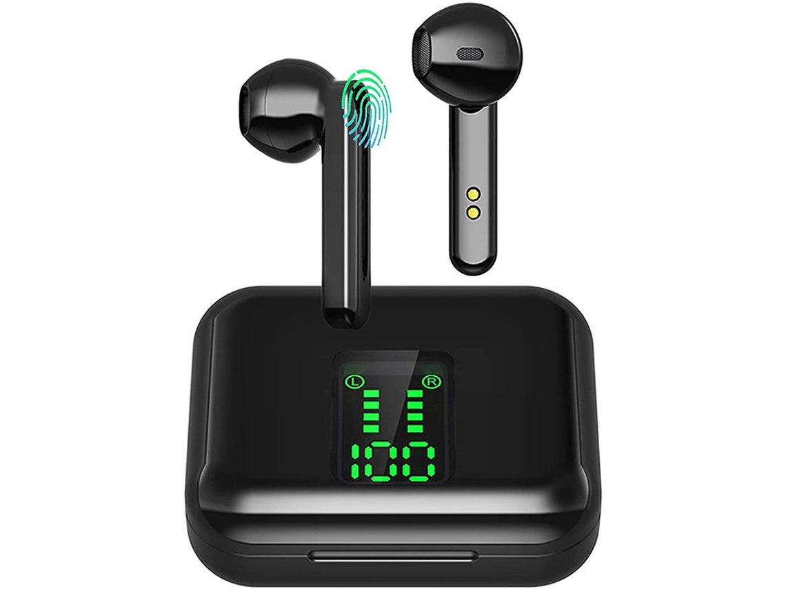 Auriculares In Ear YIZHOOD True Wireless Bluetooth Negro
