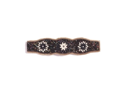 Cinturón Elástico Bohemio Para Mujer Con Cuentas Estrechas De Pu Para Vestidos, Negro, 72-85 Cm