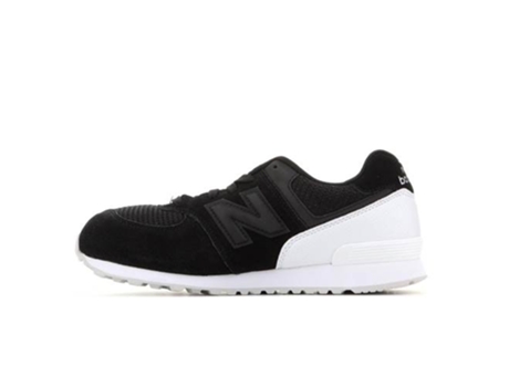 Zapatillas Deportivas NEW BALANCE Kl574C8G Para Niños (Negro - Material Sintético, Tejido - 35,5)