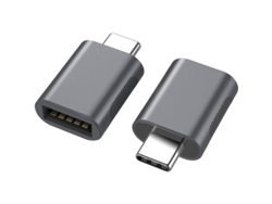 Adaptador Usb-c A Usb 3.0 (paquete De 2), Adaptador Thunderbolt 3 A Usb Hembra Otg Para Macbook Pro, Samsung Galaxy S8/s9, Nintendo Switch