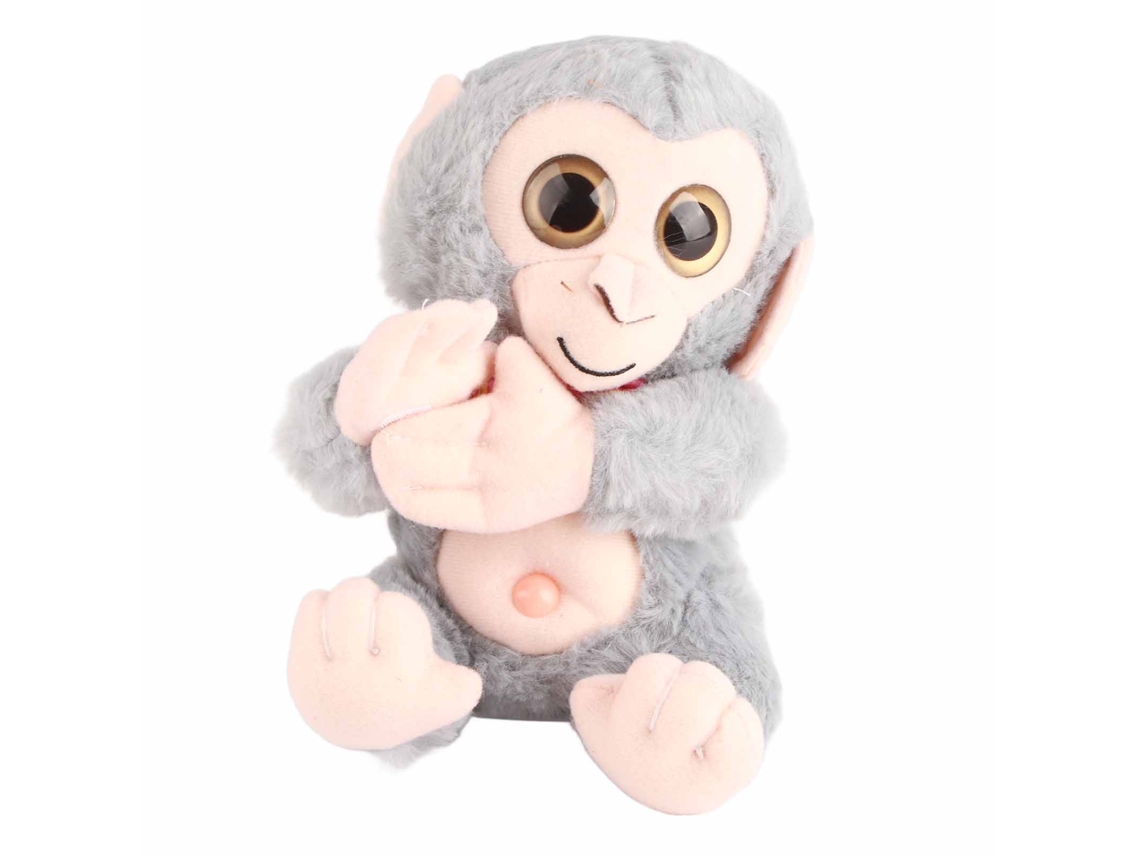 Dan26-muñeco De Mono Eléctrico Parlante De Peluche Divertido Regalo De Cumpleaños Para Niños