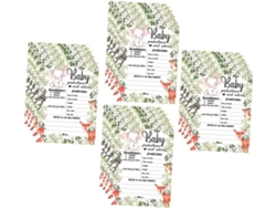 Juego De 20 Tarjetas Con Consejos Para Padres, Predicciones, Diseños De Dibujos Animados Y Decoración Infantil.
