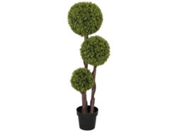 Jarrón De Plástico De 115 Cm Con Forma De Boj Artificial Para Decoración Del Hogar/oficina.