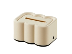 Soporte Decorativo De Plástico Para Papel Higiénico De Pared Para Sala De Estar O Mesa De Centro - Negro