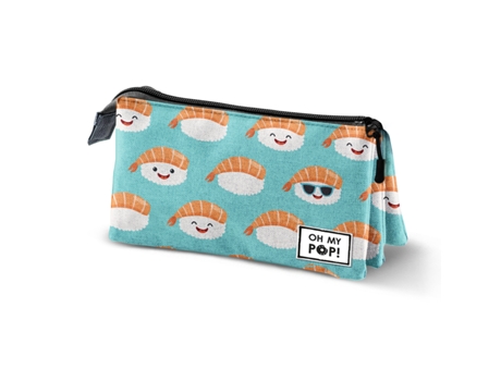 Oh My Pop! Nigiri Portatodo Triple FAN 2.0, Turquesa