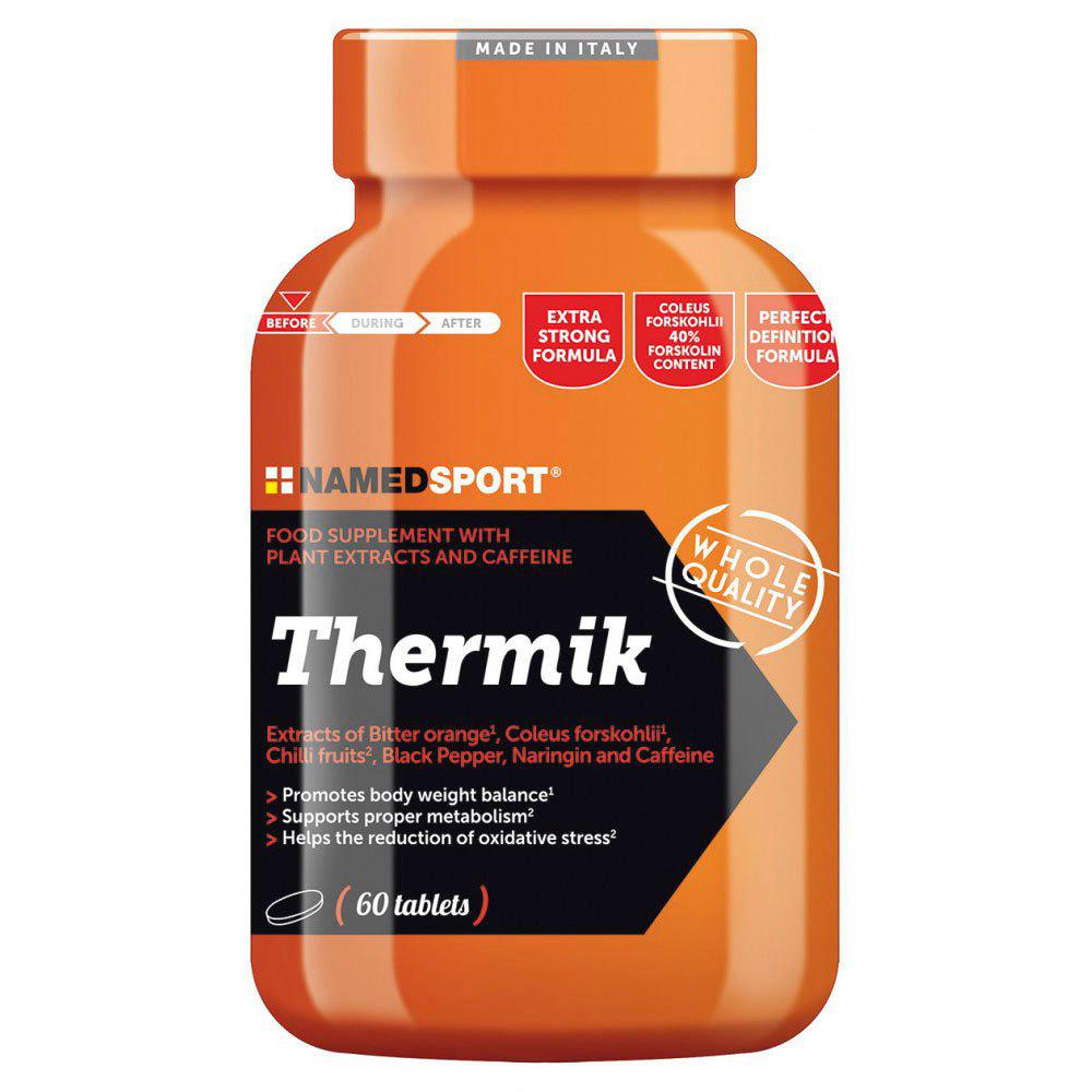 Complemento Alimenticio Namedsport nomeado thermik control de peso 60u suplemento