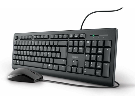 Ratón Gaming TRUST Taro (Inalámbrico) + Teclado Espanhol