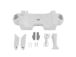 Dock De Carga Vr Montado En La Pared, Soporte De Almacenamiento De Carga Con Baterías De Controlador De Auriculares Y Cable Usb C