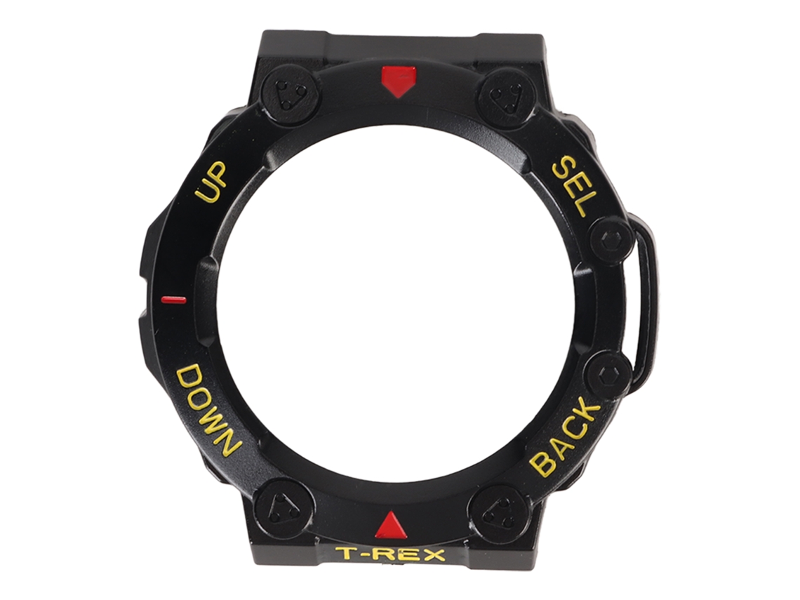 Funda protectora tipo bumper para Amazfit T Rex 2, antigolpes, negra, roja, amarilla