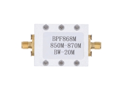 Filtro Pasabanda Fm 850-870mhz Bpf868m Interfaz Sma K Con Cubierta, Componente Electrónico