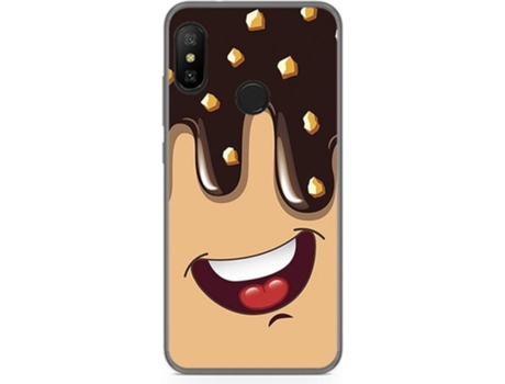 Carcasa Xiaomi Mi A2 Lite TUMUNDOSMARTPHONE Helado Chocolate Multicolor