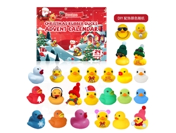Caja sorpresa de patitos de goma Adviento Navidad 24 Grado