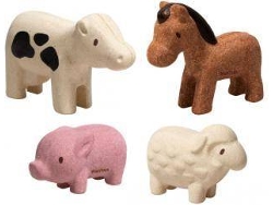 Muñecos PLAN TOYS Los Animales de la Granja