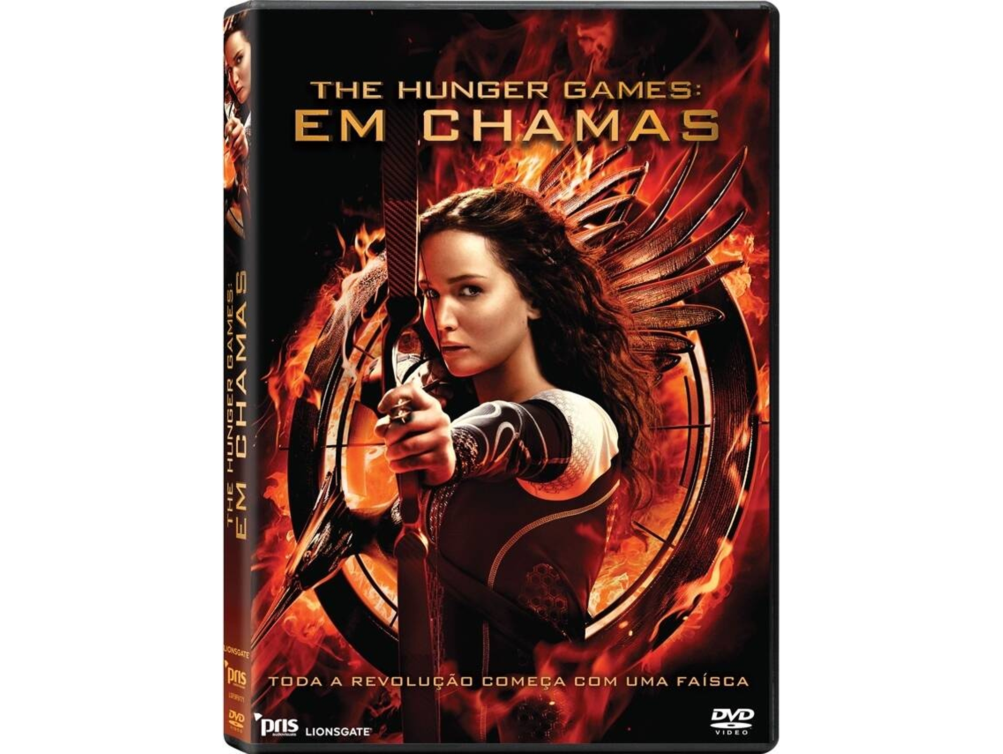 DVD THE HUNGER GAMES 2 - EM CHAMAS