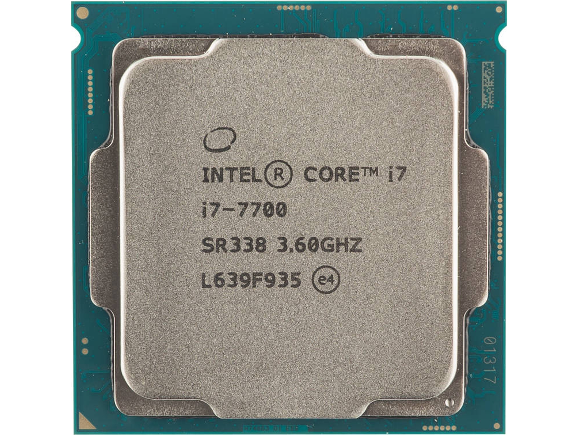 Procesador INTEL Core i7-7700 (Socket LGA1151 - Quad-Core - 3.6