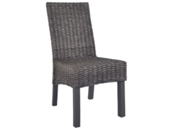 Maison Exclusive - Sillas De Comedor 4 Unidades Ratán Kubu Y Madera Mango Marrón