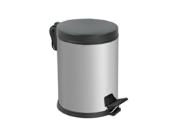 Papelera con Pedal Confortime Plateado Metal Plástico 5 L