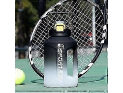 Botella De Agua Deportiva Portátil De Gran Capacidad De 2l, Ideal Para Deportes, Condicionamiento Físico, Viajes, Academia, Agua Potable. Rosewell