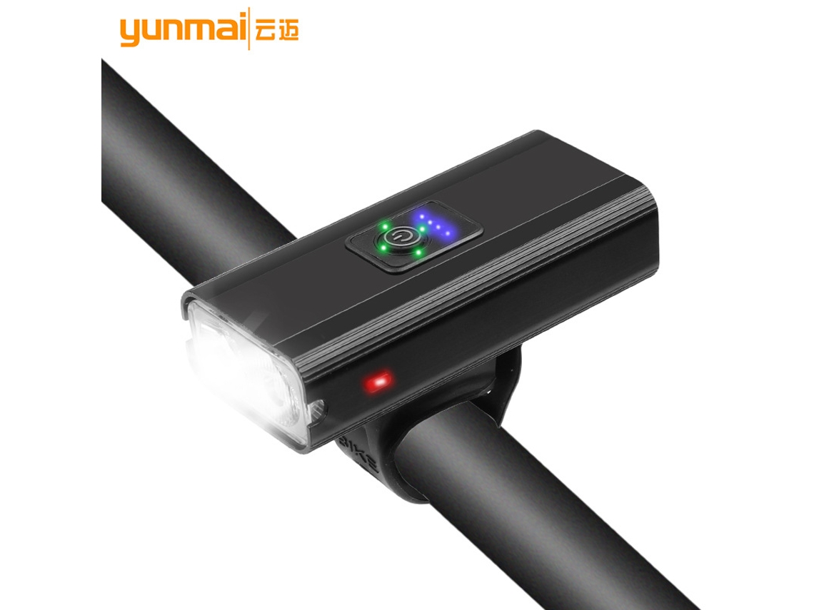 Luz de bicicleta, luz nocturna para ciclismo, batería integrada, USB, luz trasera de emergencia Mdug (z 02a)