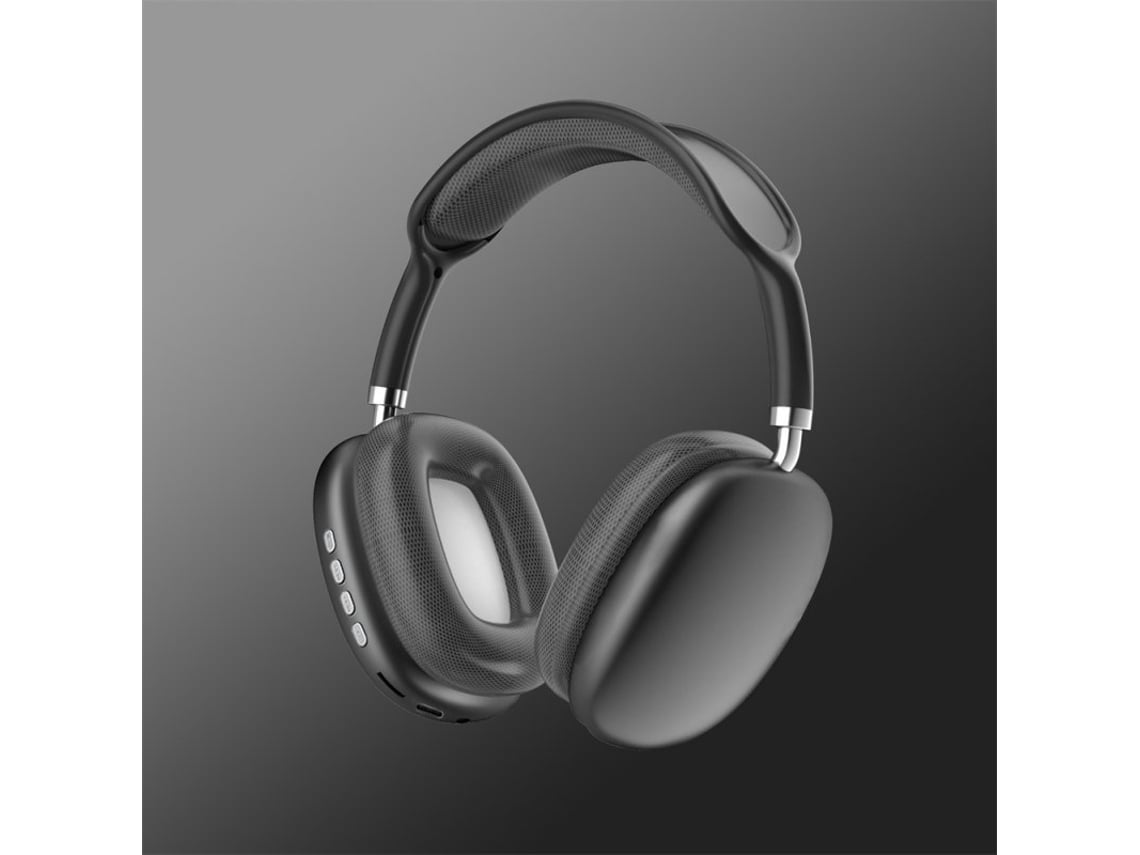 Auriculares Bluetooth P9 Pro Max inalámbrico con micrófono de cancelación  de ruido estéreo para juegos de alta fidelidad, negro