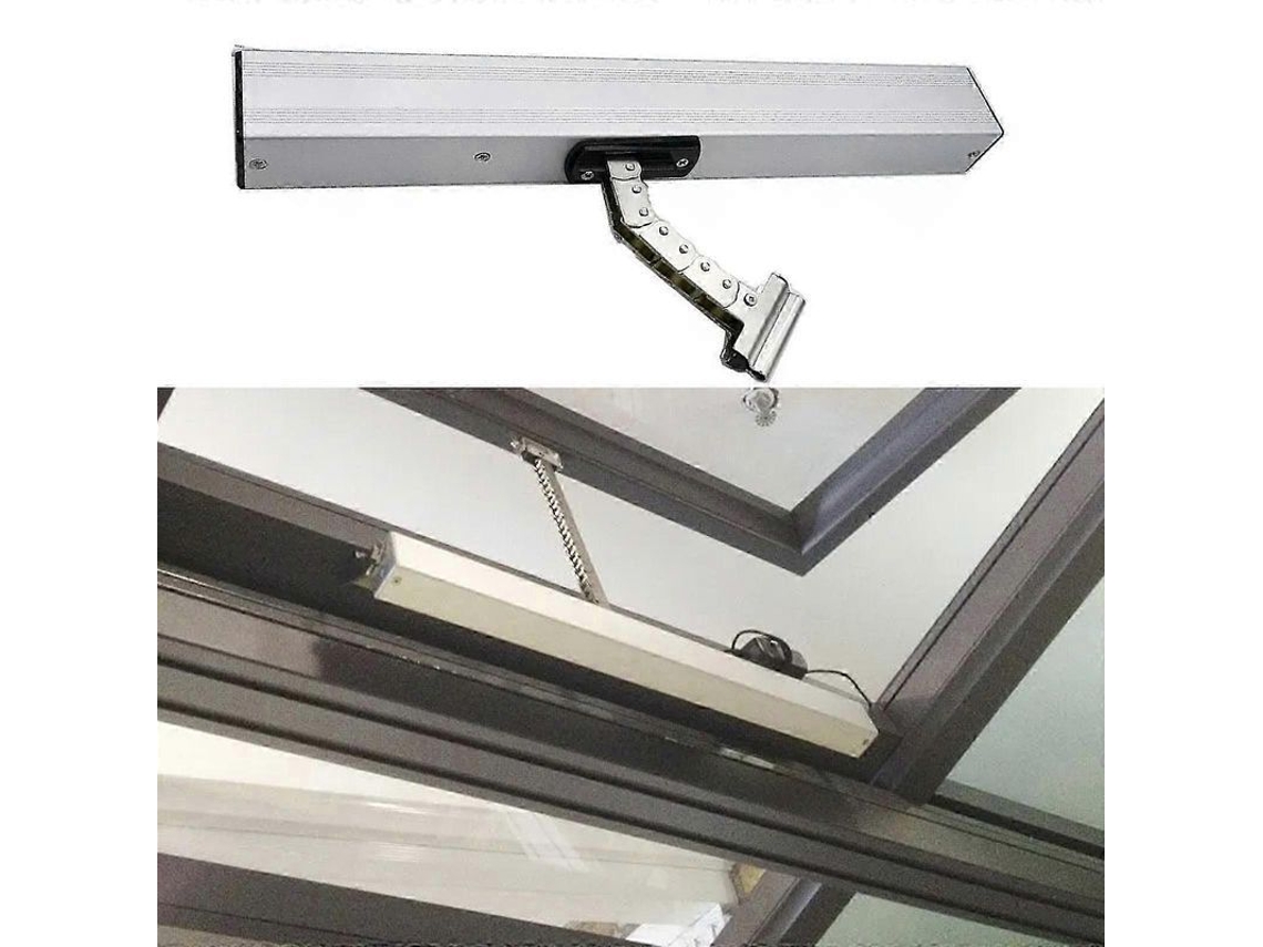 Abridor De Ventanas Inteligente Con Cadena Y Actuador Wifi Para Tragaluces, Ventanas Abatibles E Invernaderos, Controlado Mediante La Aplicación Tuya.