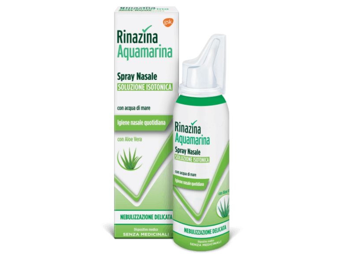 Aquamarina Family Spray Nasal Isotonico Delicato 100 Ml Rinazine Rinazine