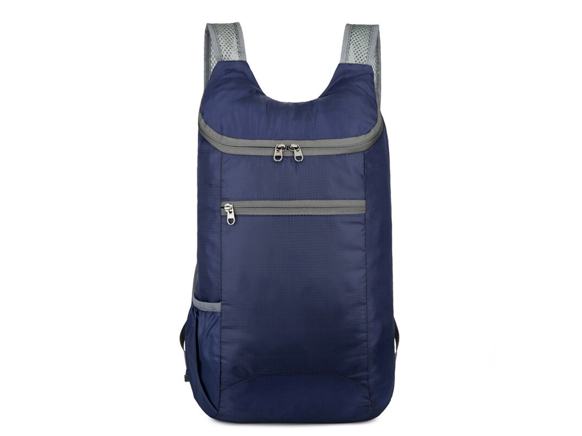 Mochila Dobrável Impermeável Cinza Ultraleve Para Atividades Ao Ar Livre Viagens E Esportes Ideal Para Homens E Mulheres