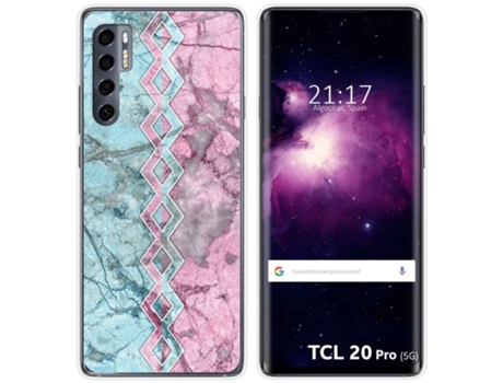 Carcasa TCL 20 Pro 5G TUMUNDOSMARTPHONE Dibujos Multicolor