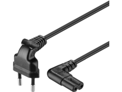 Cable de Alimentación GOOBAY (30 cm - Negro)