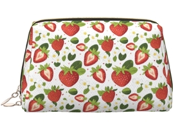 Neceser De Viaje Cuero Organizador Para Mujer Diseño Estampado Vacaciones