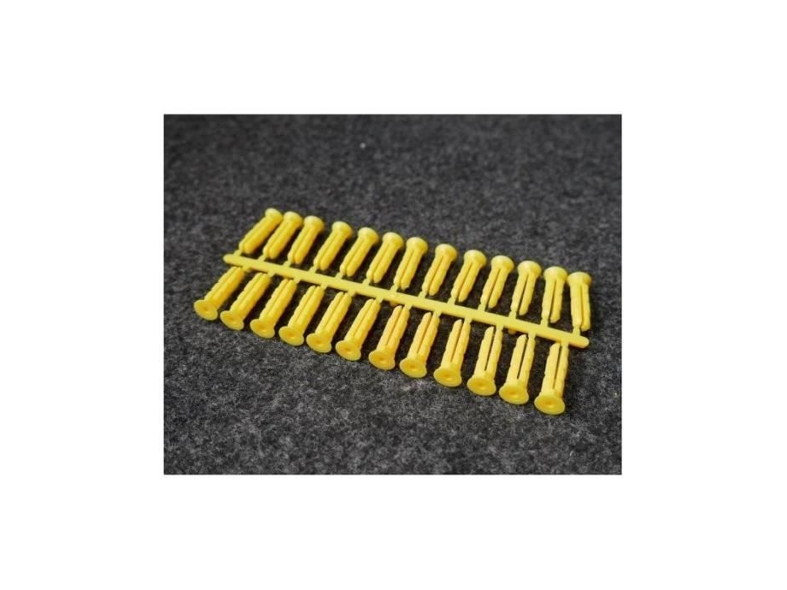 Casquillo Tope Nylon Ø 6X30Mm Caja De 100 En Todos Los Materiales Para Tornillos Ø 3 A 5Mm Fijación Ing ING FIXACIONES