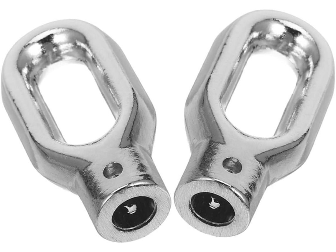 Gancho De Fijación De Toldo De Dos Piezas, Accesorios De Camping, Anillo De Manivela De Alta Resistencia Para Reparación Y