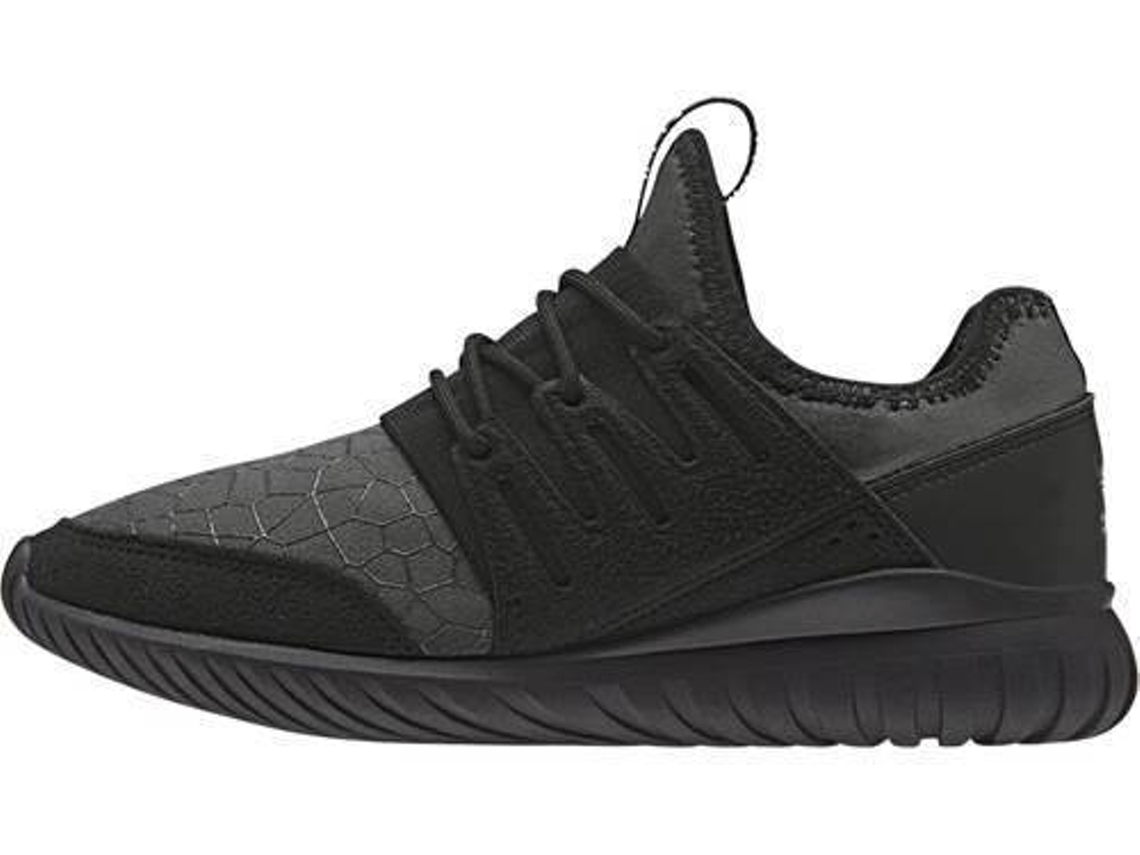 Zapatillas ADIDAS Tubular Radial J Niños (37.3 - Gris Negro)