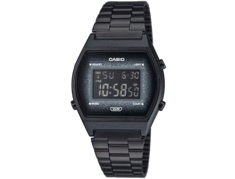 Reloj Digital CASIO Vintage Hombre (Acero y Resina - Negro)