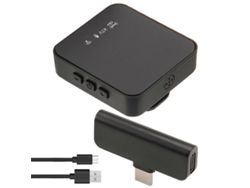 Mini micrófono de solapa inalámbrico Bluetooth Nostalgia88 con cancelación de ruido