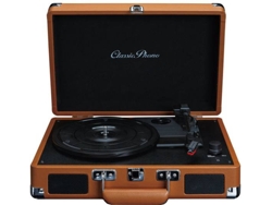 Tocadiscos LENCO TT-10 Marón (Manual  - Correa - 33 1/3 - 45 - 78 rpm)