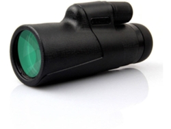 Telescopio Monocular ENZONS 12X50 HD Soporte para teléfono inteligente Trípode Senderismo al aire libre Caza Camping P-Negro Observación