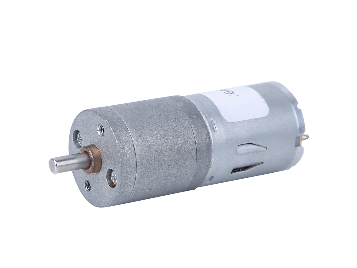 Motorreductor de 12 V 24 V CC de bajo ruido para robots, ventiladores, bombas centrífugas y actuadores.