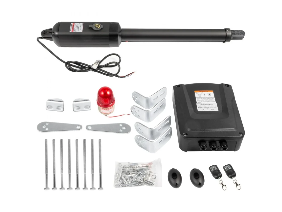 Kit de Apertura Automática para Puerta Batiente de 380 kg con Control Remoto Tekmaquinas