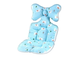 Cojín Para Asiento De Cochecito, Cojín Para Asiento De Coche De Bebé De Doble Cara, Transpirable Y Suave Cuich