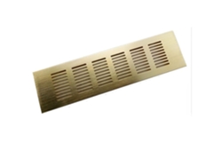 Rejillas De Ventilación, Rejilla Ventilación Rectangular Malla Transpirable En Aleación Aluminio, 200 Mm An...