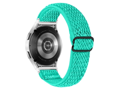 Correa de nailon elástico trenzado para Samsung Galaxy Watch 5 40mm/44mm/Watch 5 Pro 45mm - verde menta