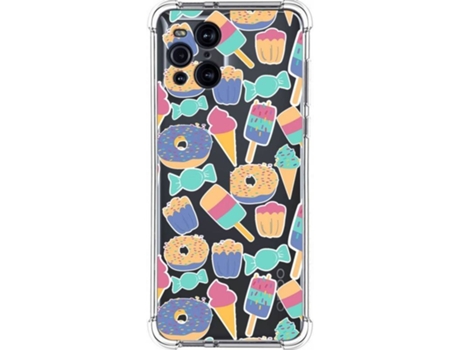 Carcasa Oppo Find X3 Pro 5G TUMUNDOSMARTPHONE Dulces 02 Multicolor