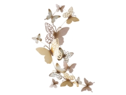 Panel decorativo 3D con mariposas 59,5x4x111,5 cm Mauro Ferretti