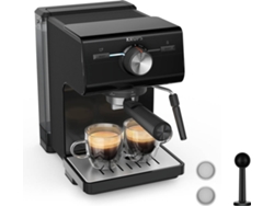 Cafetera KRUPS Authentic XP381810 (15 Bar - Negro)