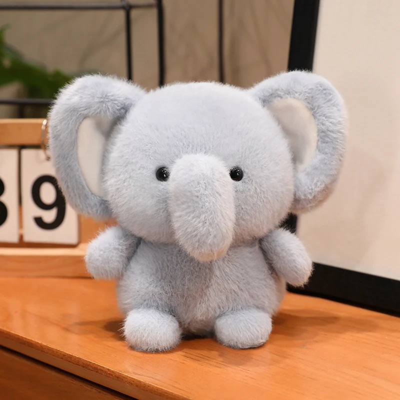 (azul, 16 Cm) Lindo Peluche De Animal Del Bosque De Dibujos Animados