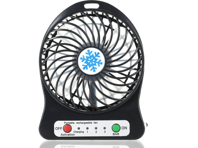 Ventilador de Suelo ANSELF H21634-1 Negro (3 velocidades)
